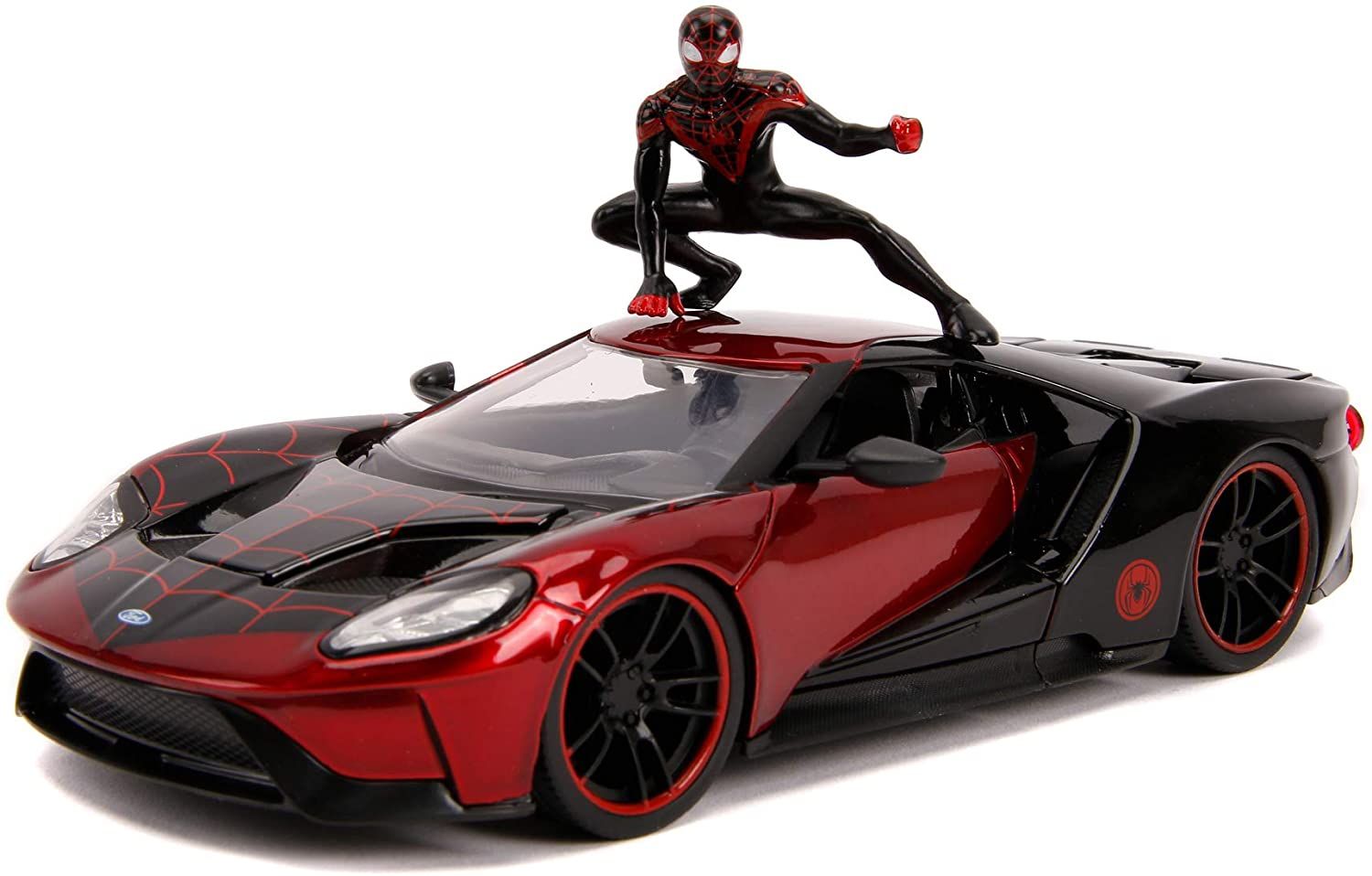 Marvel 2017 Ford Gt 1:24-Cars & Vehicles-Jada-4006333068607