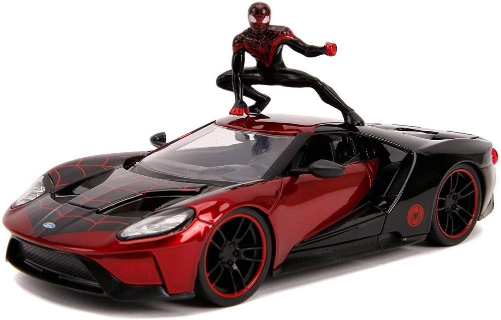 Marvel 2017 Ford Gt 1:24-Cars & Vehicles-Jada-4006333068607