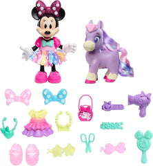 Disney-Minnie Mouse Groom & Glam Pony Set-Dolls & Accessories-Minnie Mouse-886144882395