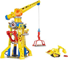 Rubble & Crew Bark Yard Crane Tower-ACTION FIGURES & PLAYSETS-Rubble & Crew-778988486221