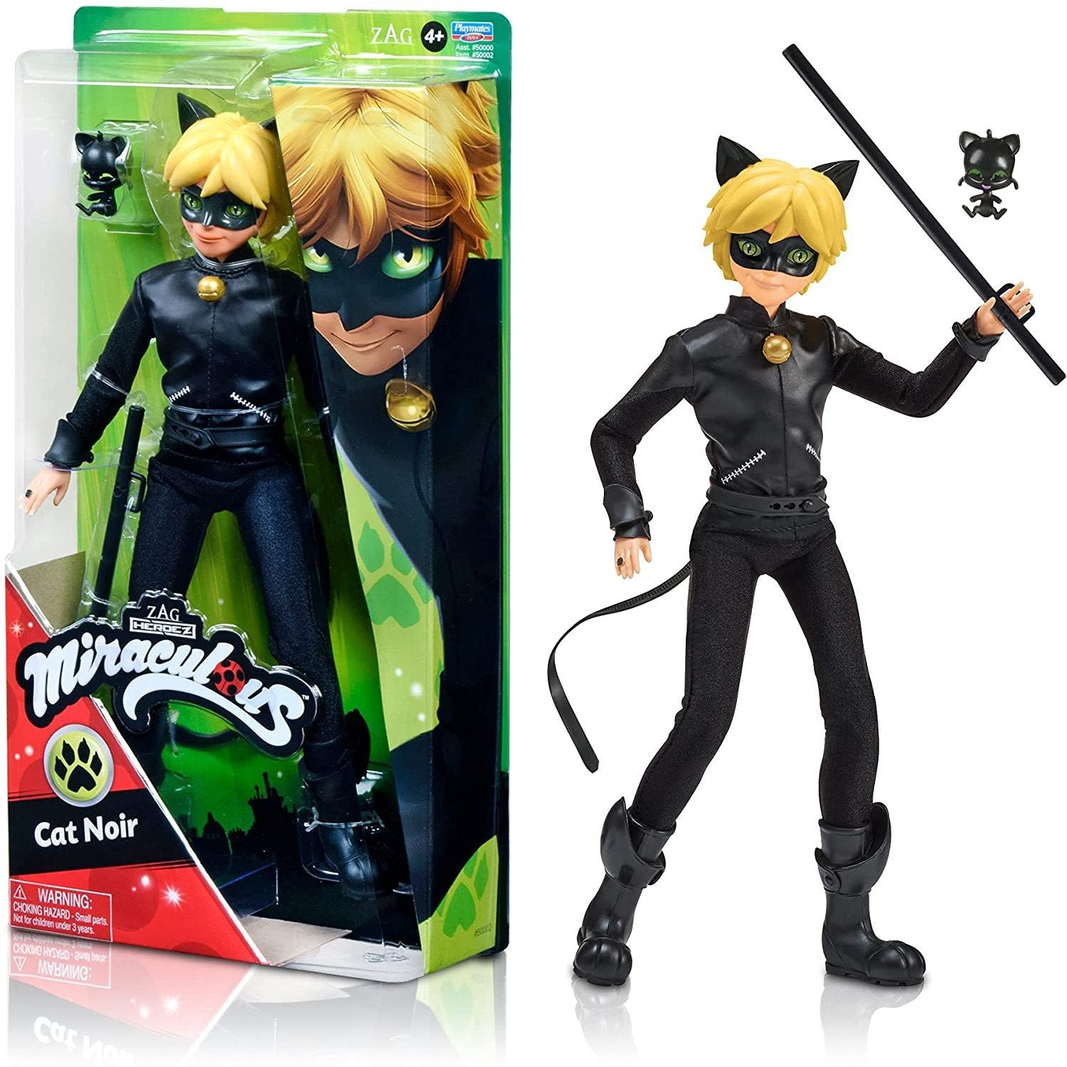 Miraculous Heroez Fashion Doll - Cat Noir-Action Figures-Miraculous-43377500025