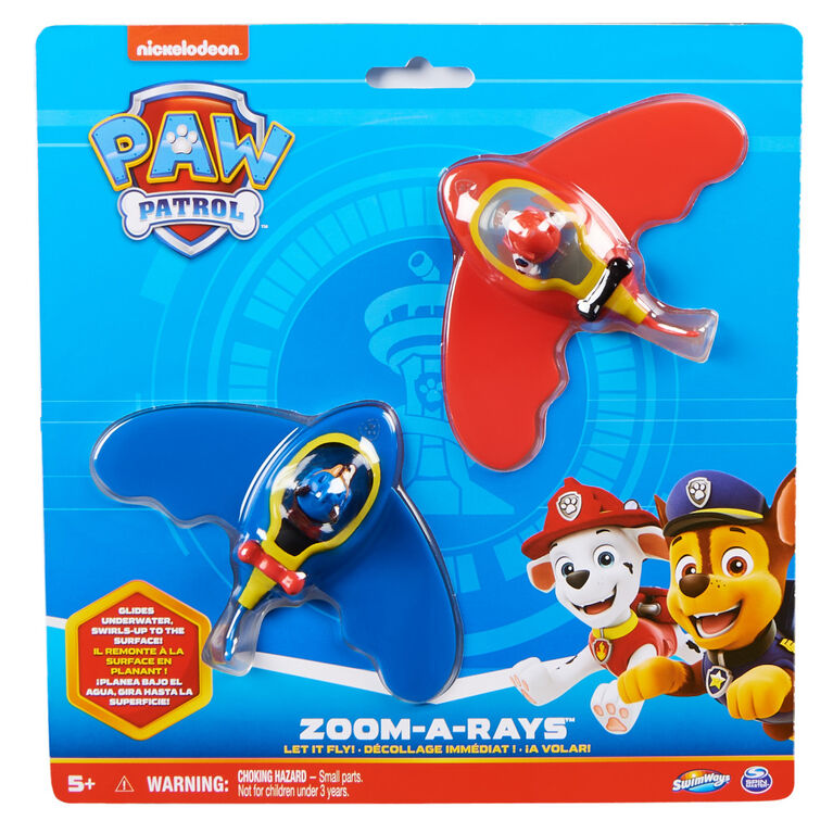 Sw Paw Patrol Zoom-A-Rays-SwimWays-778988448403