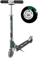 Micro Sprite Forest Green Led-Ride-On & Scooters-Micro-7630053530037