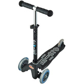 Mini Micro Deluxe Black/Grey-Ride-On & Scooters-Micro-7640170575194
