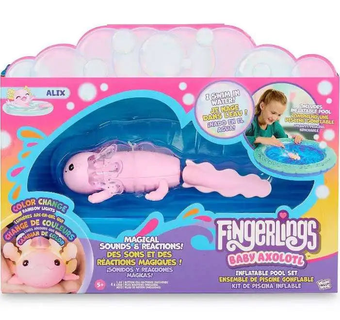 Fingerlings Axolotl - Alix & Aquarium-GIFTS & NOVELTIES-Fingerlings-771171131434