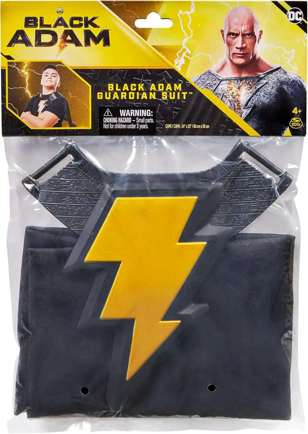 Dc Black Adam Movie Cape & Guardian Suit-ACTION FIGURES & PLAYSETS-DC Black Adam-778988344163