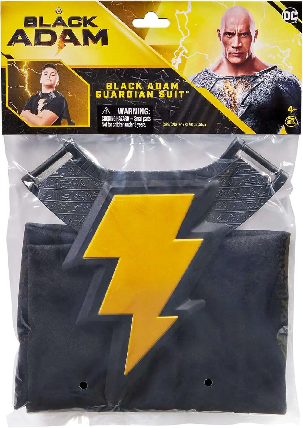 Dc Black Adam Movie Cape & Guardian Suit by DC Black Adam for kids - toys