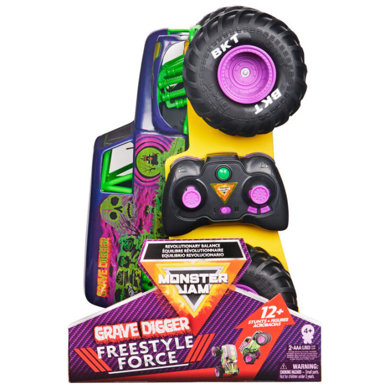 Monster Jam Rc Freestyle Force-Cars & Vehicles-Monster Jam-778988363737