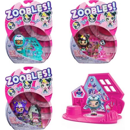 Zoobles Z-Girlz & Happitat-Zoobles-778988369692