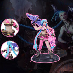 League Of Legends Fig. 4" Jinx-ACTION FIGURES & PLAYSETS-League of Legends-778988384794