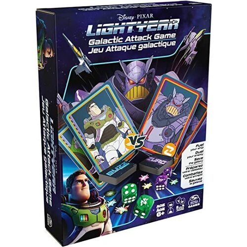 Game Dis Light Year Galactic Attack by Spin Master Games for kids - toys
