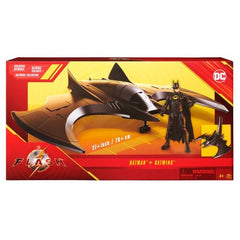 Dc Flash Movie Batwing W/Batman Fig 12"-ACTION FIGURES & PLAYSETS-DC The Flash-778988447154