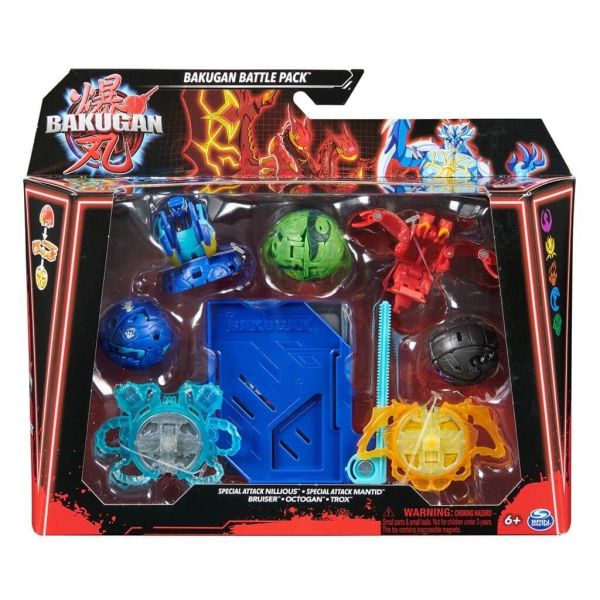 Bakugan 3.0 Battle Pack S1 (Assorted - Includes 1) by Bakugan for kids - toys
