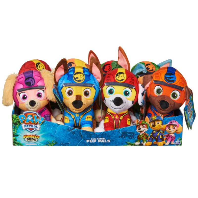 Paw Patrol Jungle Basic Plush Asst. Cdu-Paw Patrol-778988499177
