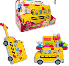 Cocomelon Ride On Bus Roleplay Set-Baby, Toddler & Preschool-Cocomelon-5060573543712