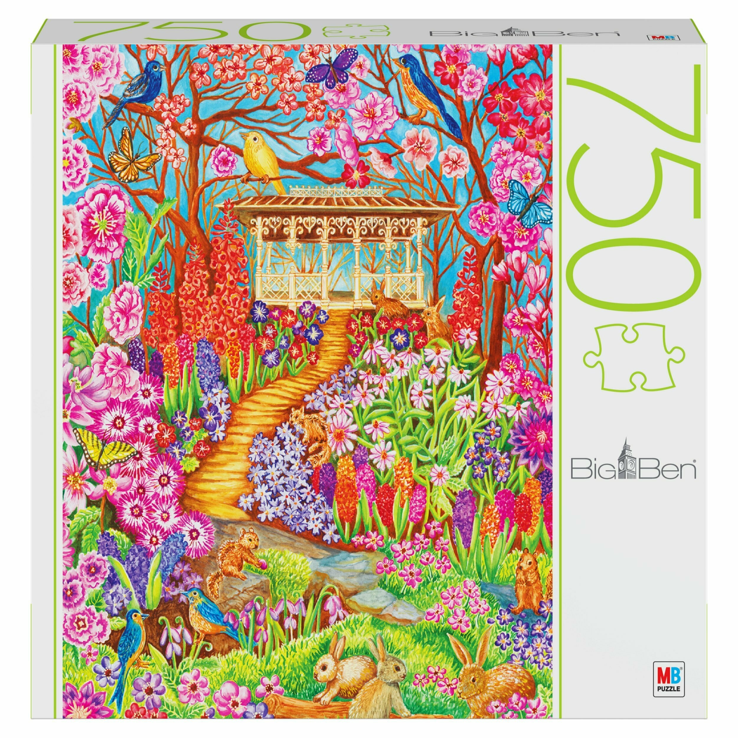 Puzzle Big Ben 750Pc Asst. (Grey Board)-Spin Master Games-778988300473