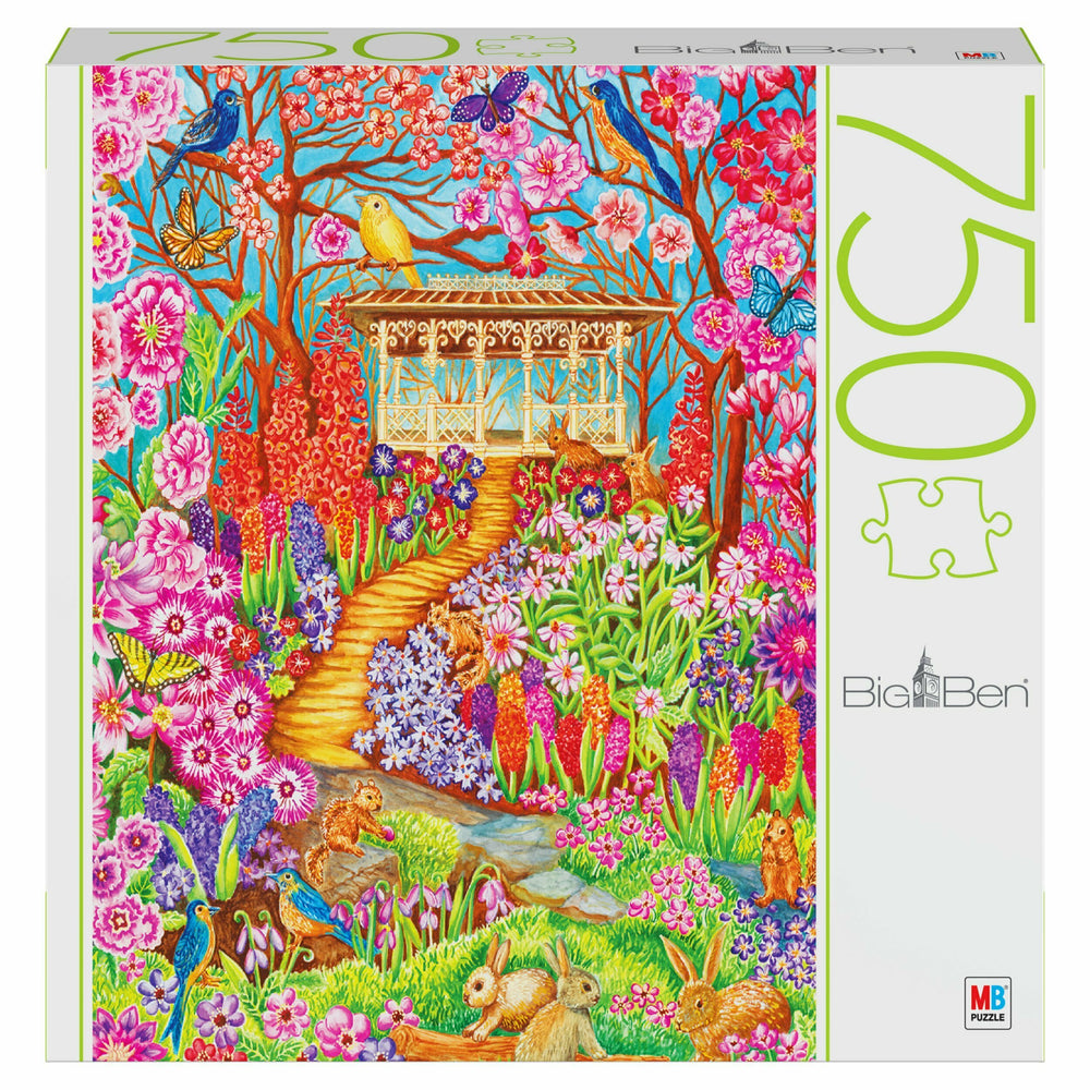 Puzzle Big Ben 750Pc Asst. (Grey Board)-Spin Master Games-778988300473