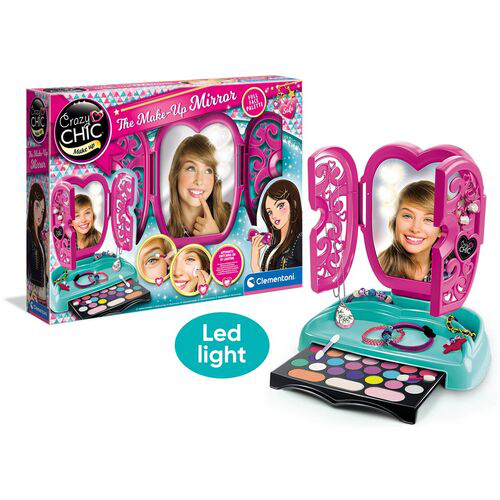 Clementoni Crazychic Mirror Make Up B/O-Makup-CLEMENTONI-