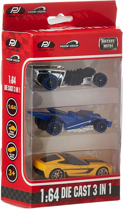 P.Joy V.Vroom Die Cast Viper-Dc 1:64 V2-Cars & Vehicles-P.JOY-6291061130988