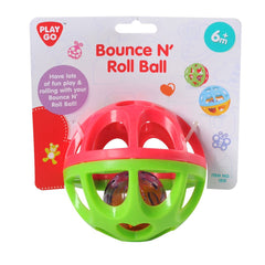 PLAYGO BOUNCE N' ROLL BALL - 2 ASSORTED (TPE OR POE)