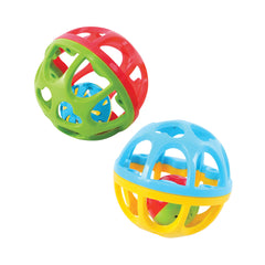 PLAYGO BOUNCE N' ROLL BALL - 2 ASSORTED (TPE OR POE)