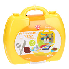 PLAYGO MY CARRY ALONG KITCHEN - 22 PCS