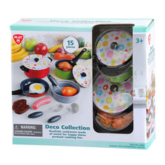 DECO COLLECTION - 15 PCS (METAL COOKWARE)