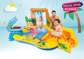 Intex Children'S Dinosaur Paddling Pool & Play Centre | Intex Paddling Pool-INTEX