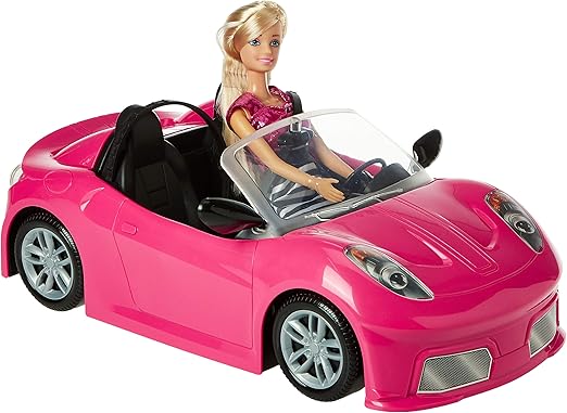 P.Joy Leila Dream Car 35Cm + Doll-Dolls & Accessories-P.JOY-6291061130940