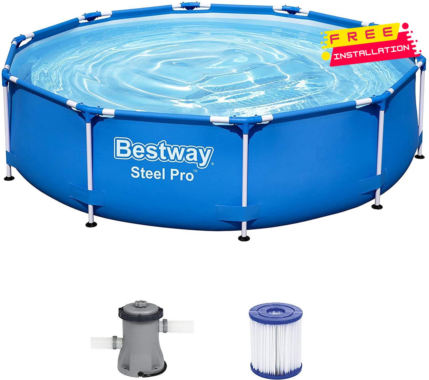 Bestway Poolset Steelpro 305X76Cm C.4-SWIMMING POOL-Bestway-