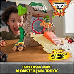 Monster Jam Mini Dungeon Of Doom Playset-Cars & Vehicles-Monster Jam-681147012547