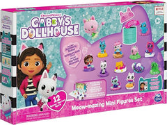 Gabby's Dollhouse Purrfect Dollhouse & Mini Toy Figure Dolls Bundle-Dolls & Accessories-Gabby-681147036994