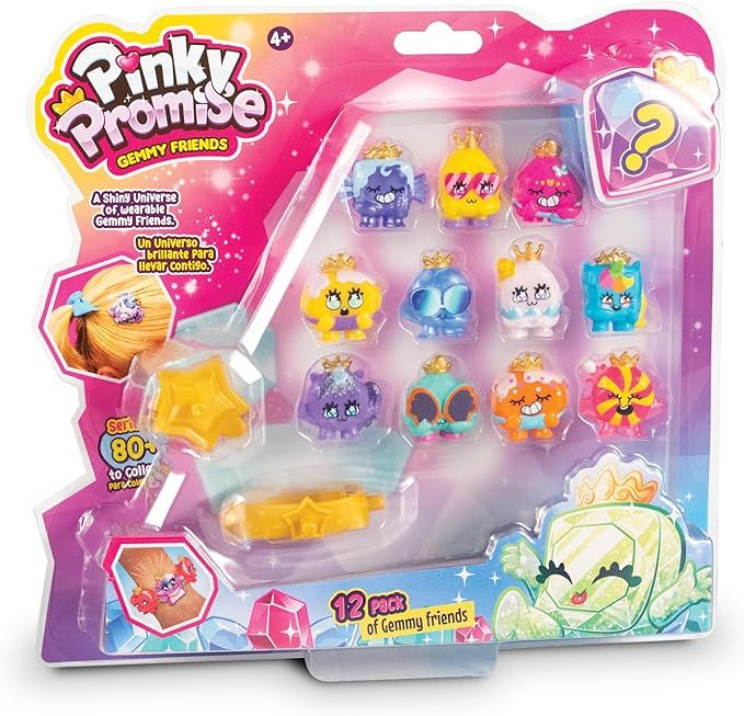 Pinky Promise Gemmy Friends Blister 12Pack-Dolls & Accessories-Pinky Promise-