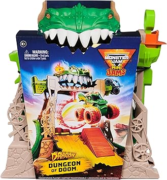 Monster Jam Mini Dungeon Of Doom Playset-Cars & Vehicles-Monster Jam-681147012547
