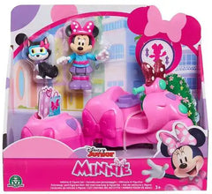 Disney-Minnie Mouse Figure & Scooter-Dolls & Accessories-Minnie Mouse-886144899577
