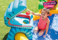 Intex Children'S Dinosaur Paddling Pool & Play Centre | Intex Paddling Pool-INTEX