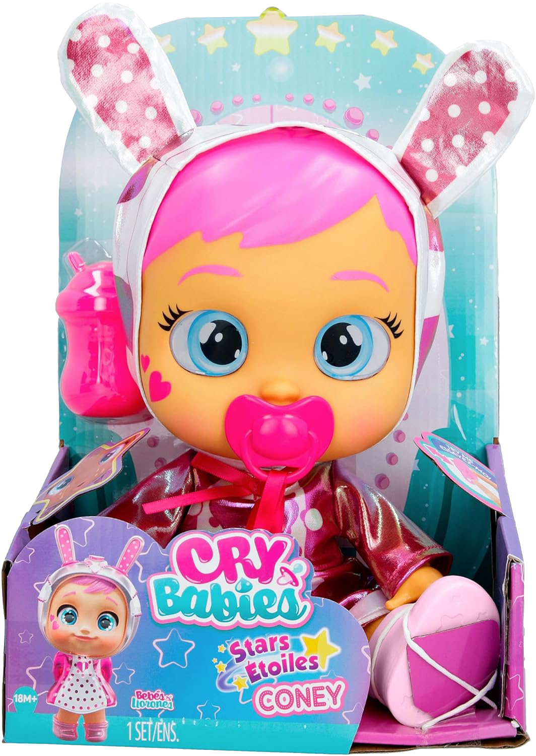 Cry Babies Stars Coney B/O-Dolls & Accessories-IMC-8421134911376
