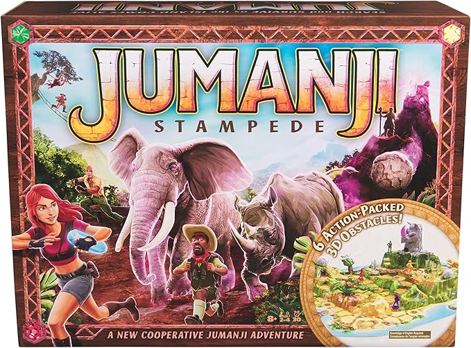 Game Jumanji Stampede-BOARD GAMES-Spin Master Games-778988469774