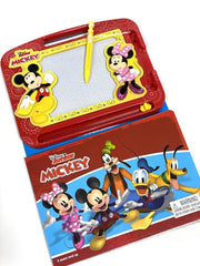Phidal – Disney Junior Mickey Activity Book Learning, Writing, Sketching With Magnetic Drawing Doodle Pad For Kids Children Toddlers Ages 3 And Up-Phidal