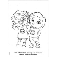 MOONBUG COCOMELON DELUXE POSTER PAINT & COLOR