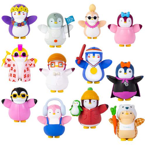 Pp Nft Fig 1.3" 1-Pk Igloo Asst. 12 Cdu(Assorted - Includes 1) by Pudgy Penguins for kids - toys