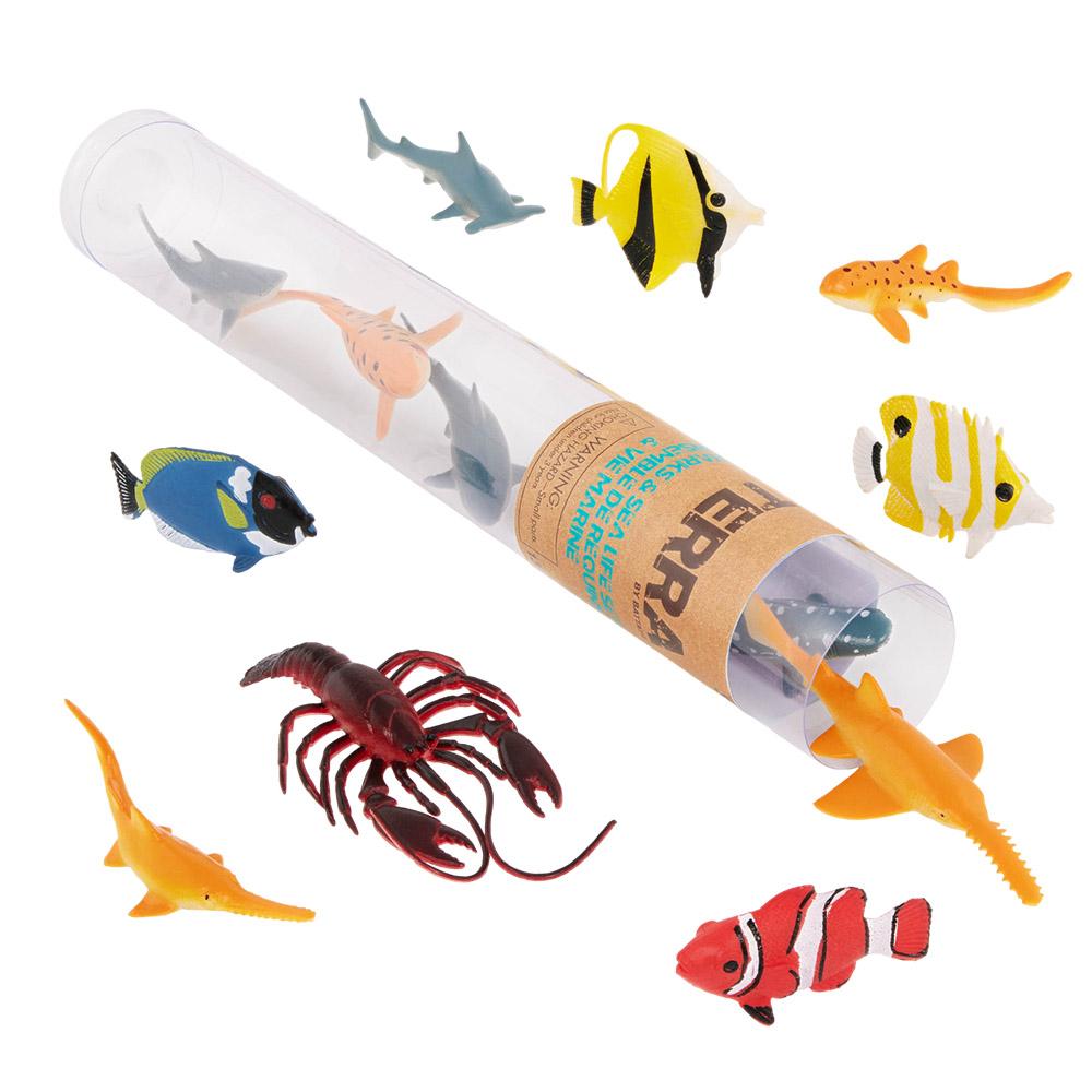 13 Pcs Ocean Animals 5-12Cm-Animal Figures-Terra-62243499386