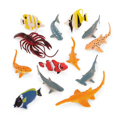 13 Pcs Ocean Animals 5-12Cm-Animal Figures-Terra-62243499386