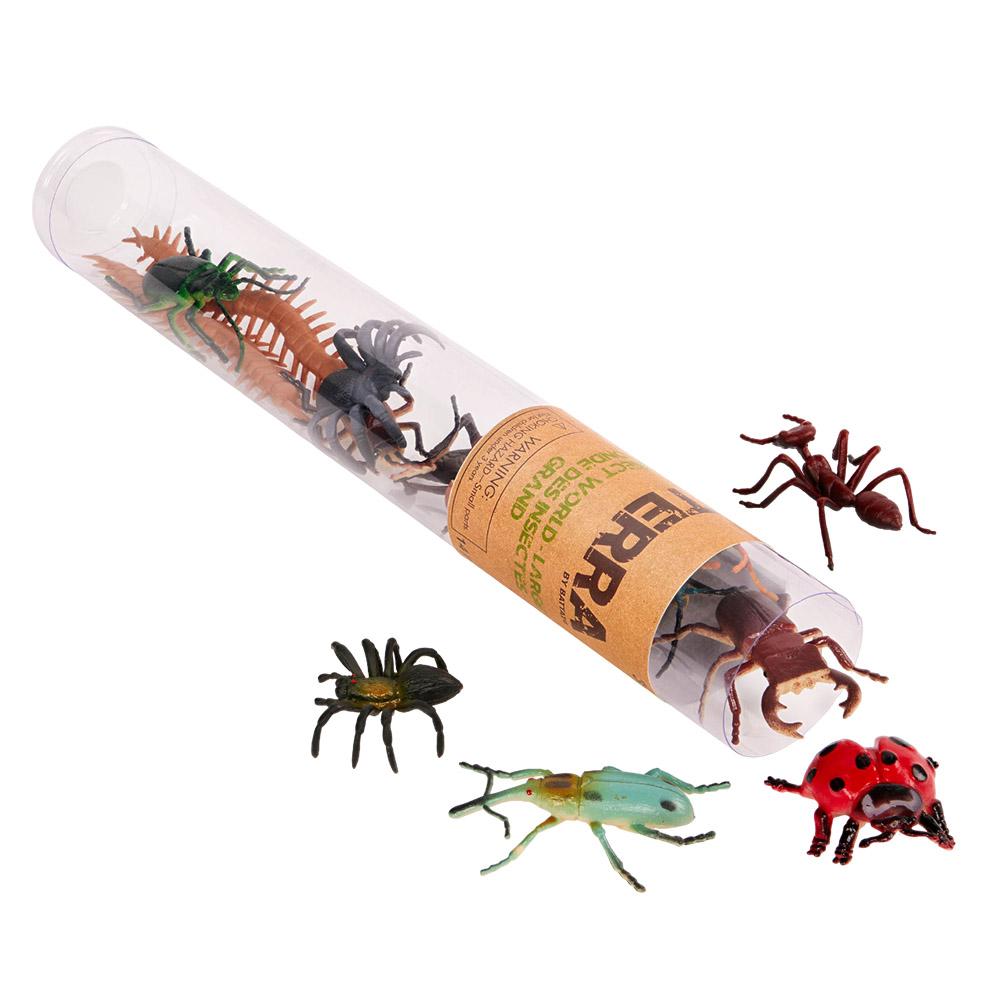 14 Pcs Insects 4-12Cm by Terra for kids - toys