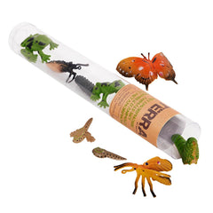 10 Pcs Metamorphosis Animals 4-8 Cm-Animal Figures-Terra-62243499485