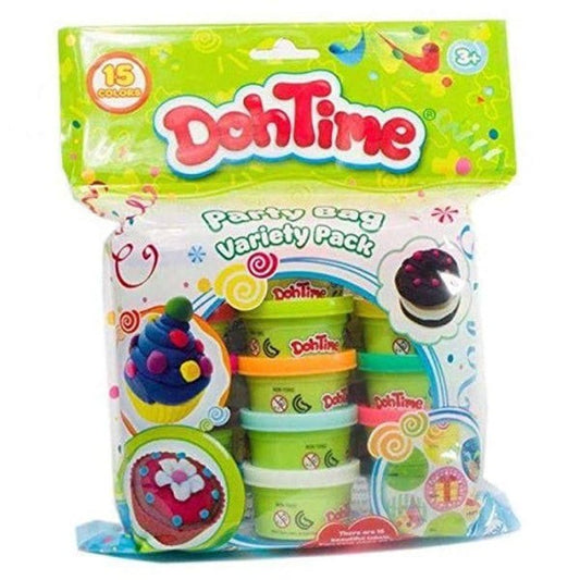 Dohtime Party Bag 15 Pcs 1Oz-Slime & Dough-TOYPRO-6291109971313