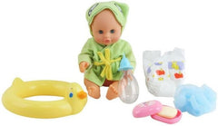 Bambolina Amore 30Cm Bath Baby Doll With Bathing Set-Dolls & Accessories-Bambolina-4895167989963