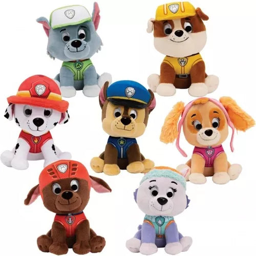 Paw Patrol Aqua Basic Plush Asst.(Assorted - Includes 1)-Plush Toys-Paw Patrol-778988454671