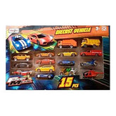 Fm 3In 15Pcs In Plastic Blister Bag-Cars & Vehicles-Maisto-