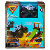 Monster Jam 1:72 Truck Stunt Plyst Asst.(Assorted - Includes 1)-Cars & Vehicles-Monster Jam-681147036611